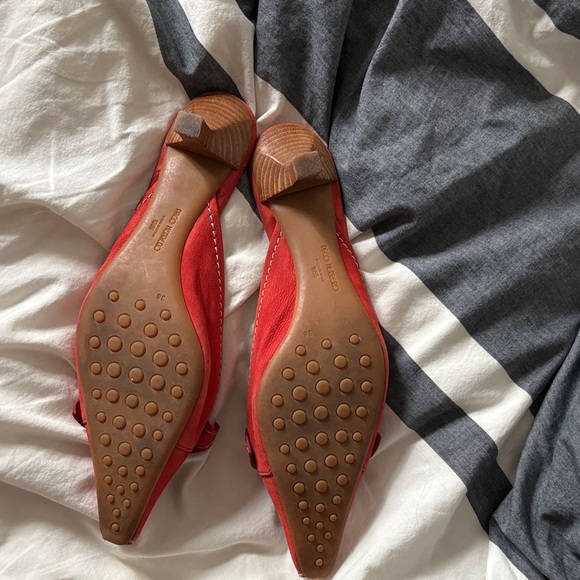 CUTIES Red KITTEN HEELS 👠 - Picture 4 of 6